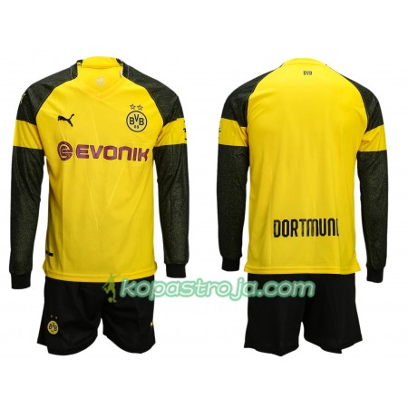 Billiga Fotbollströjor Borussia Dortmund Barn Hemma tröja 2018/19 Långärmad